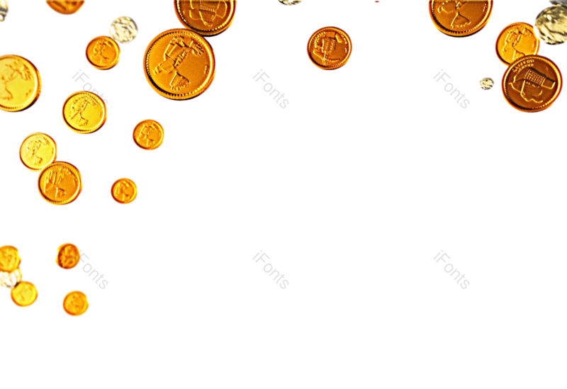 边框图片,装饰元素,金币PNG,素材免抠素材
